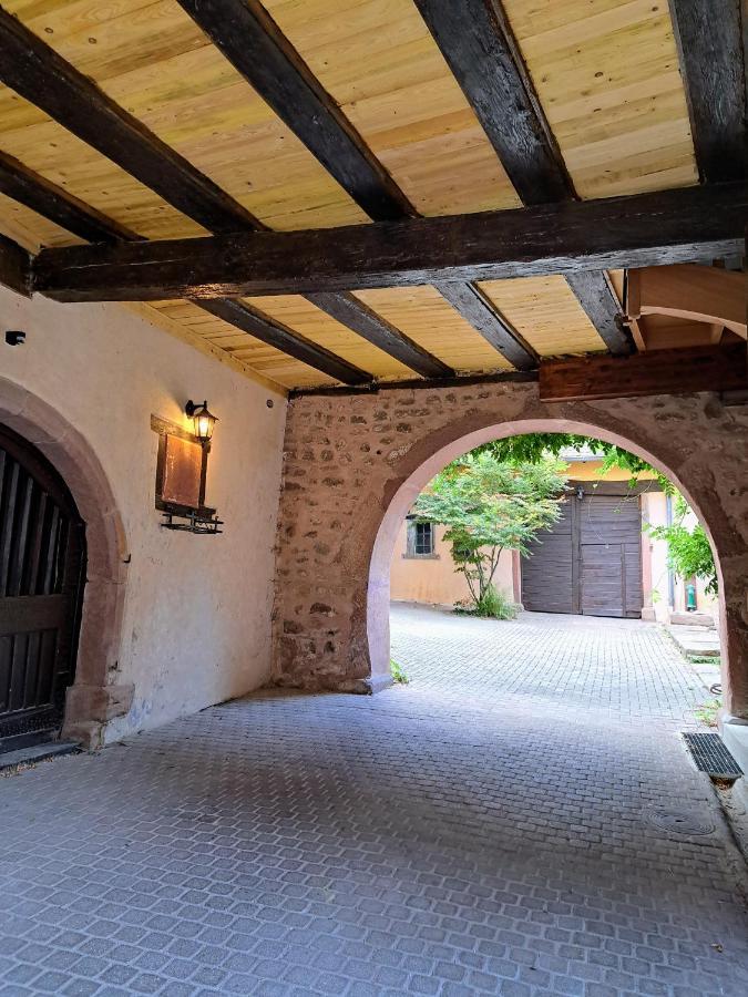 Gite Entre Vignes Et Vergers Maison Historique Gueberschwihr Extérieur photo